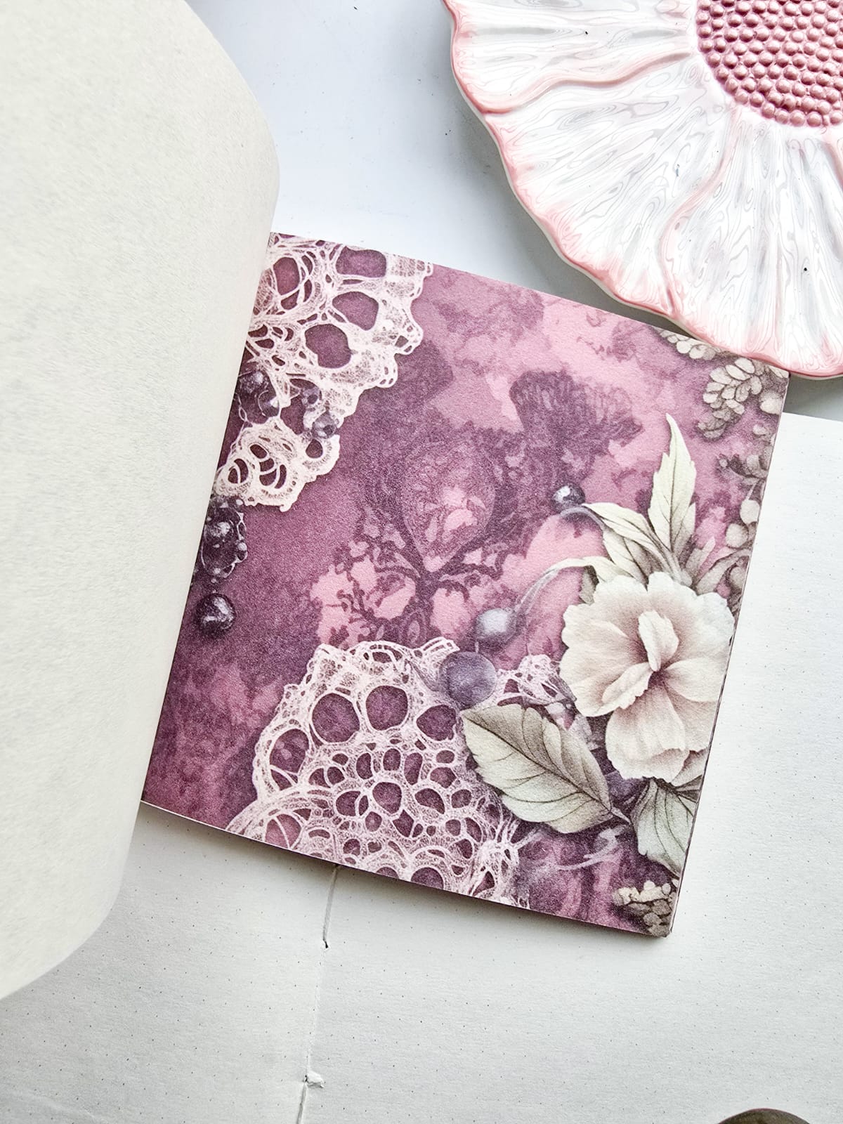 Bslm004 | Romance Of Gems | Paper Sheet | 140X140Mm | 30Pcs