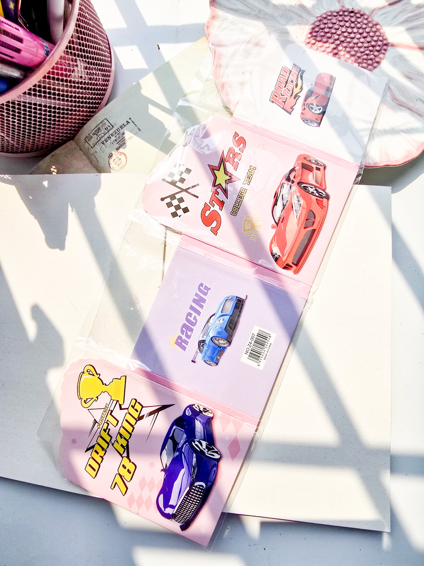 Z4-007 |Kawaii sticky note | Speed is not Limit Land Drift