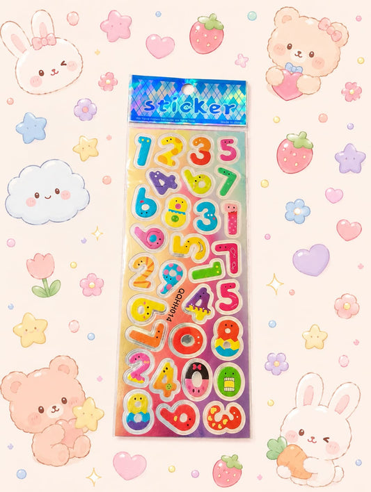 QQHH014 | Kawaii Stickers Set For Kids |