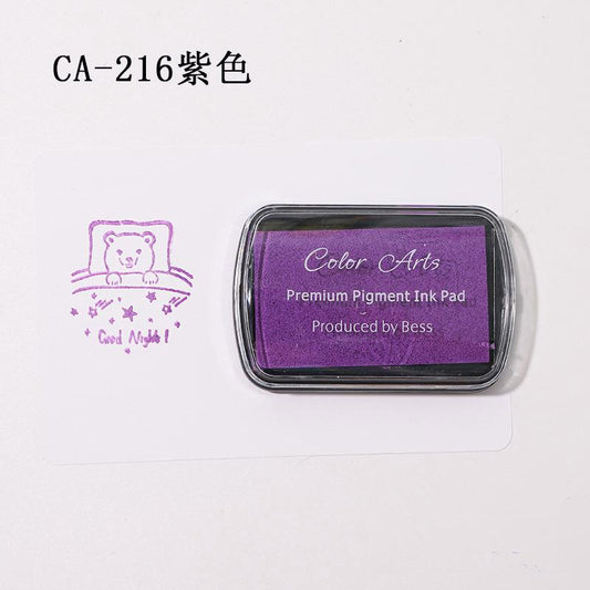 CA-216 | Premium Pigment Ink Pad | Purple | 7x4.5cm