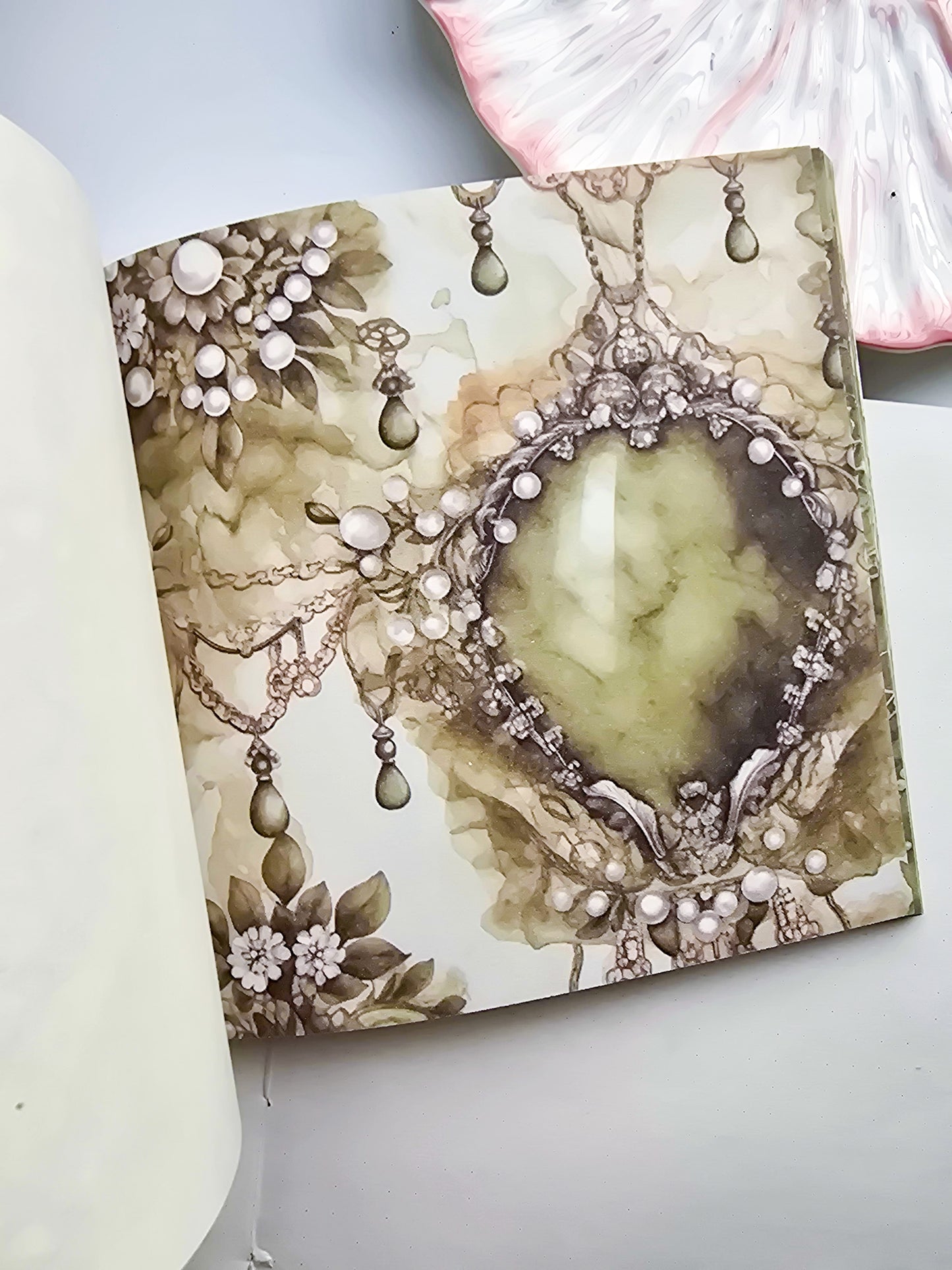 Bslm002 | Romance Of Gems | Paper Sheet | 140X140Mm | 30Pcs