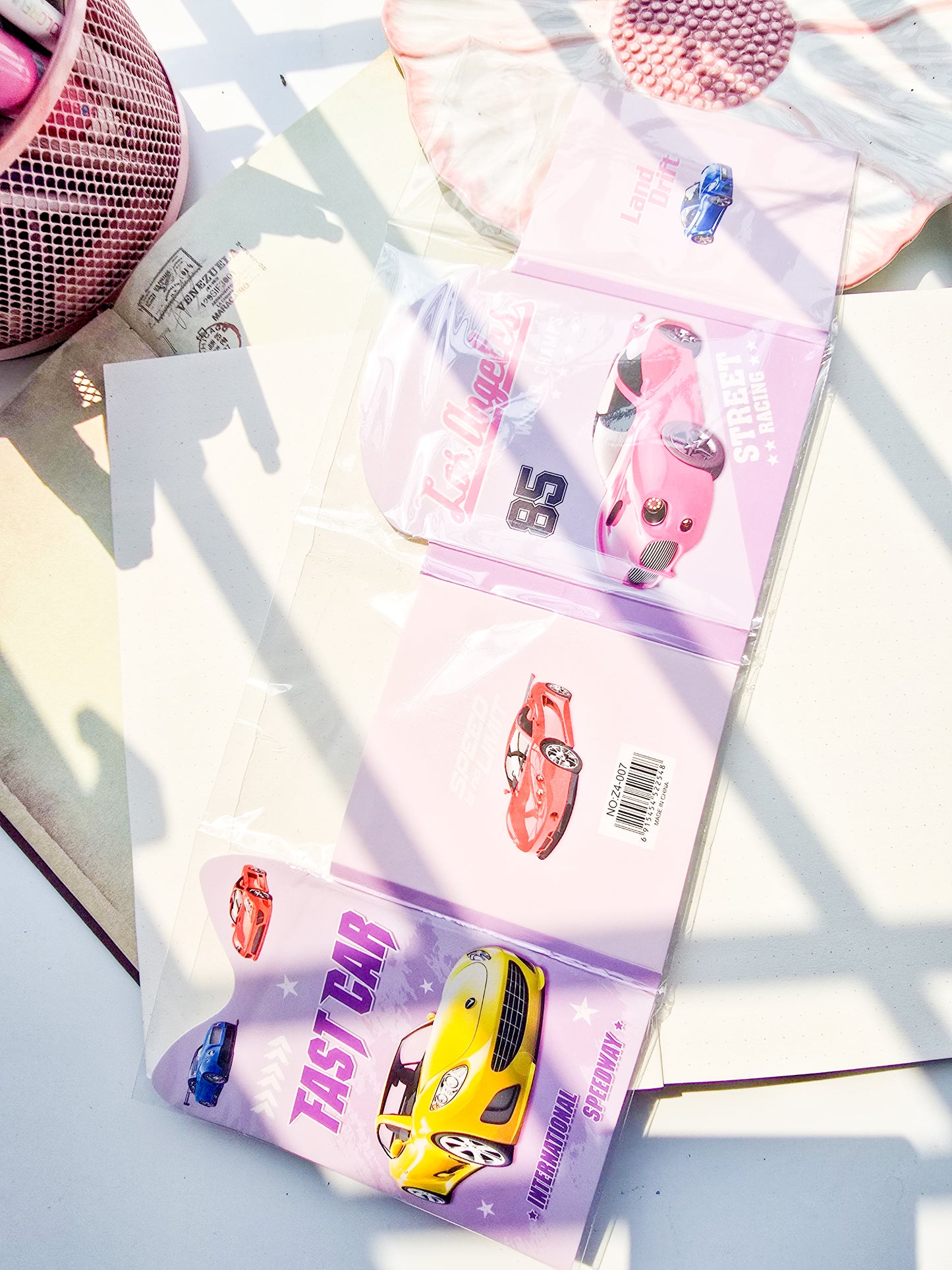 Z4-007 |Kawaii sticky note | Speed is not Limit Land Drift