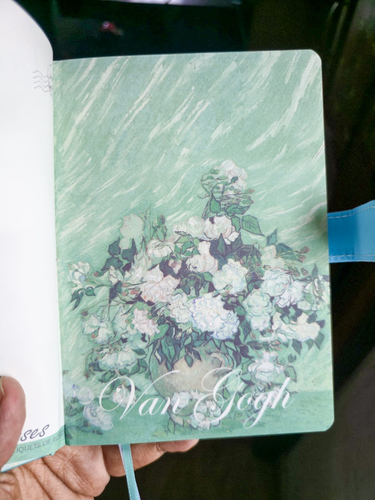 S01047-3 | Van Gogh Floral Theme Notebook | 130×180mm