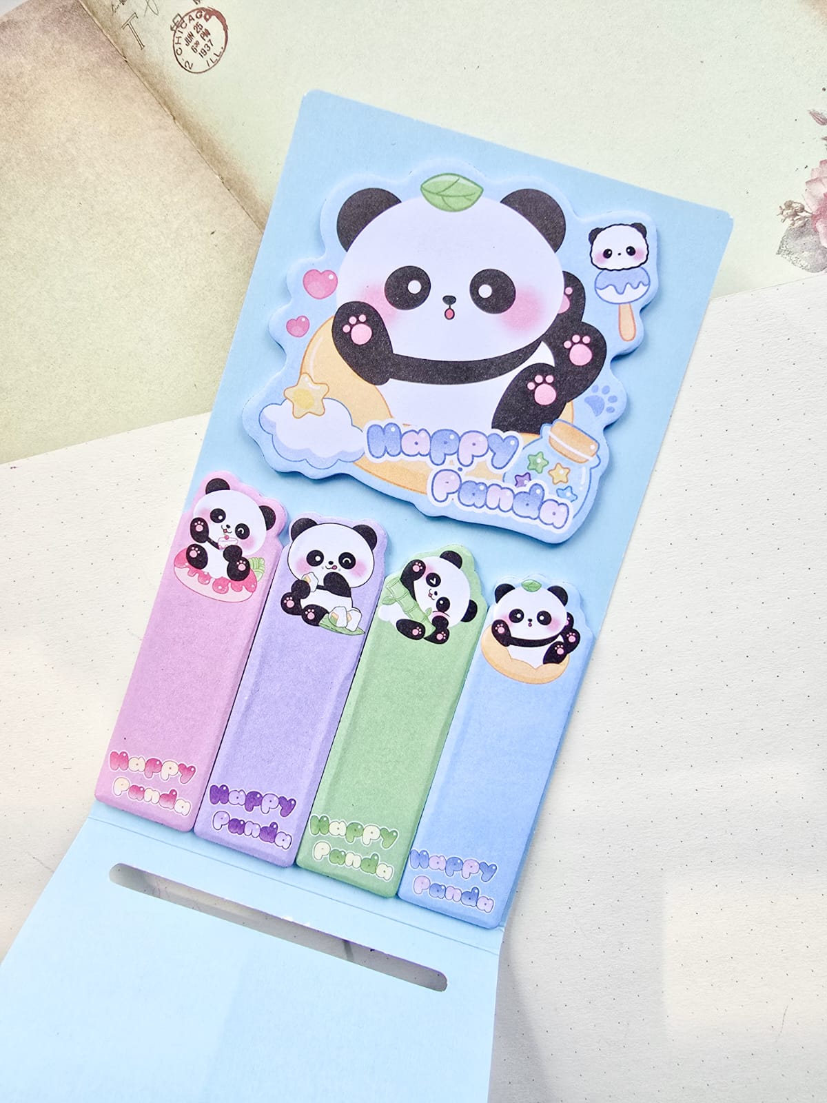 N7-012 | Kawaii Sticky Notes| Stick Collection Time Mamo
