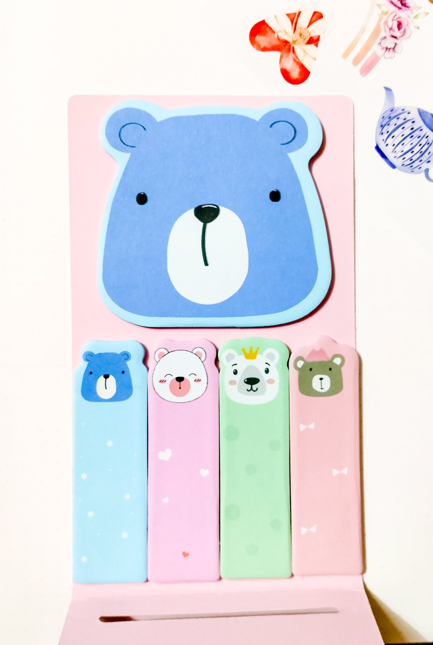 N7-005 | Sweet Animals Time Memo Kawaii Sticky Notes |