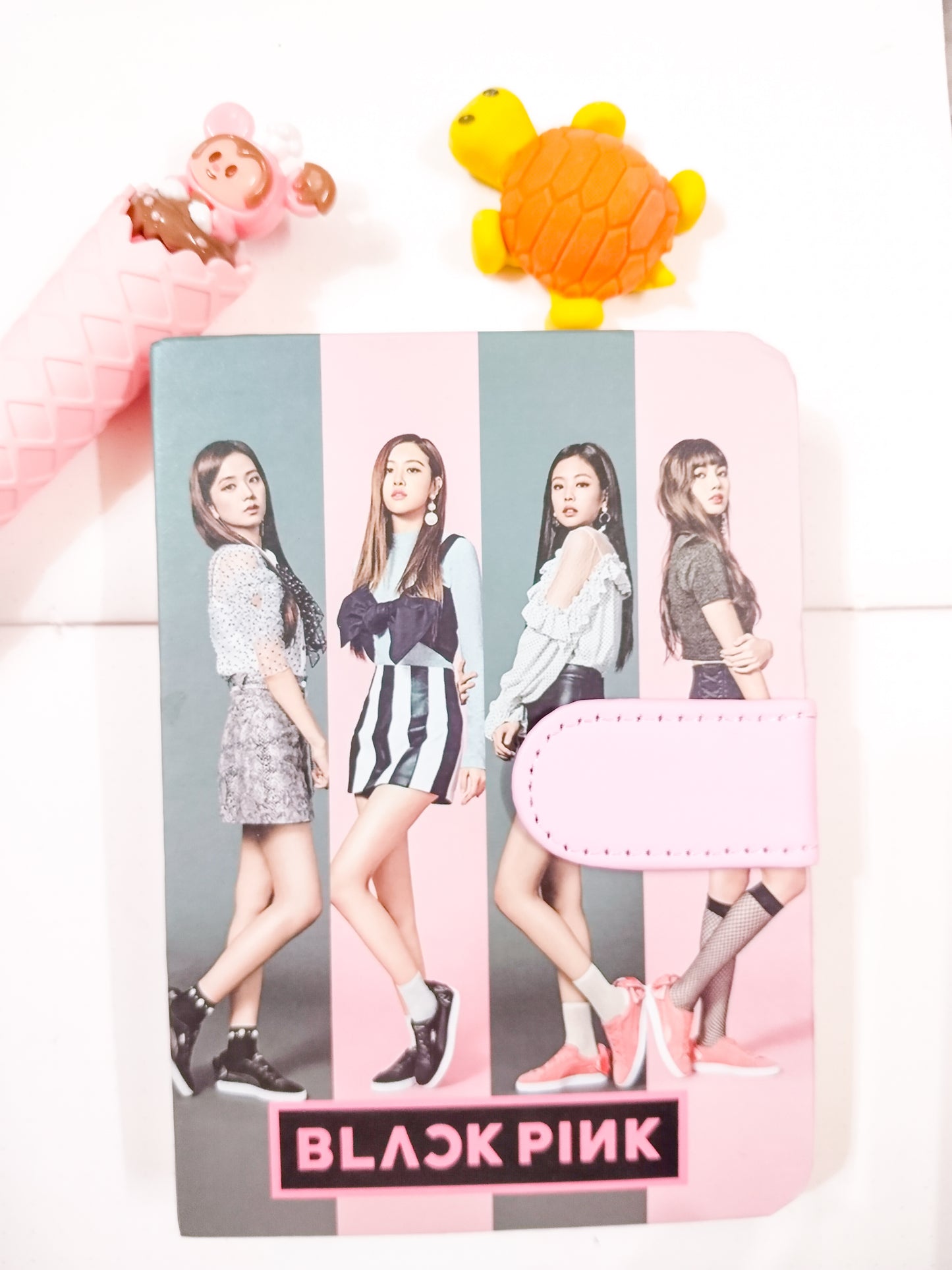 Black Pink Note Book | A6 Diary Ruled 160 Pages |