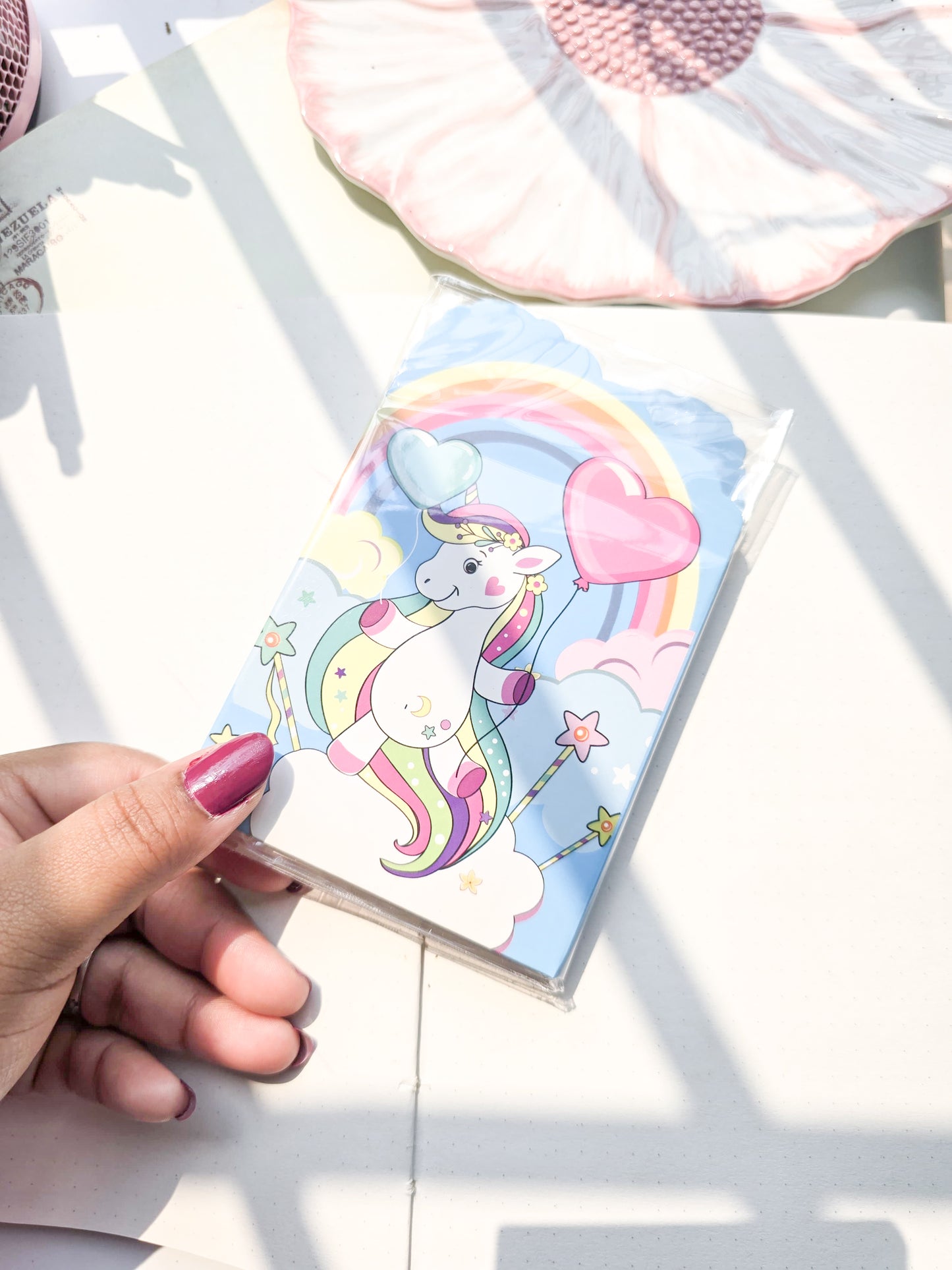 Z4-002 |Kawaii sticky note | Princess Unicorn