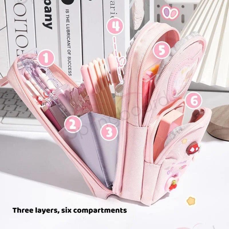 KBX-1061B | Kawaii Pencil Case | Pen Bag | Pouch |