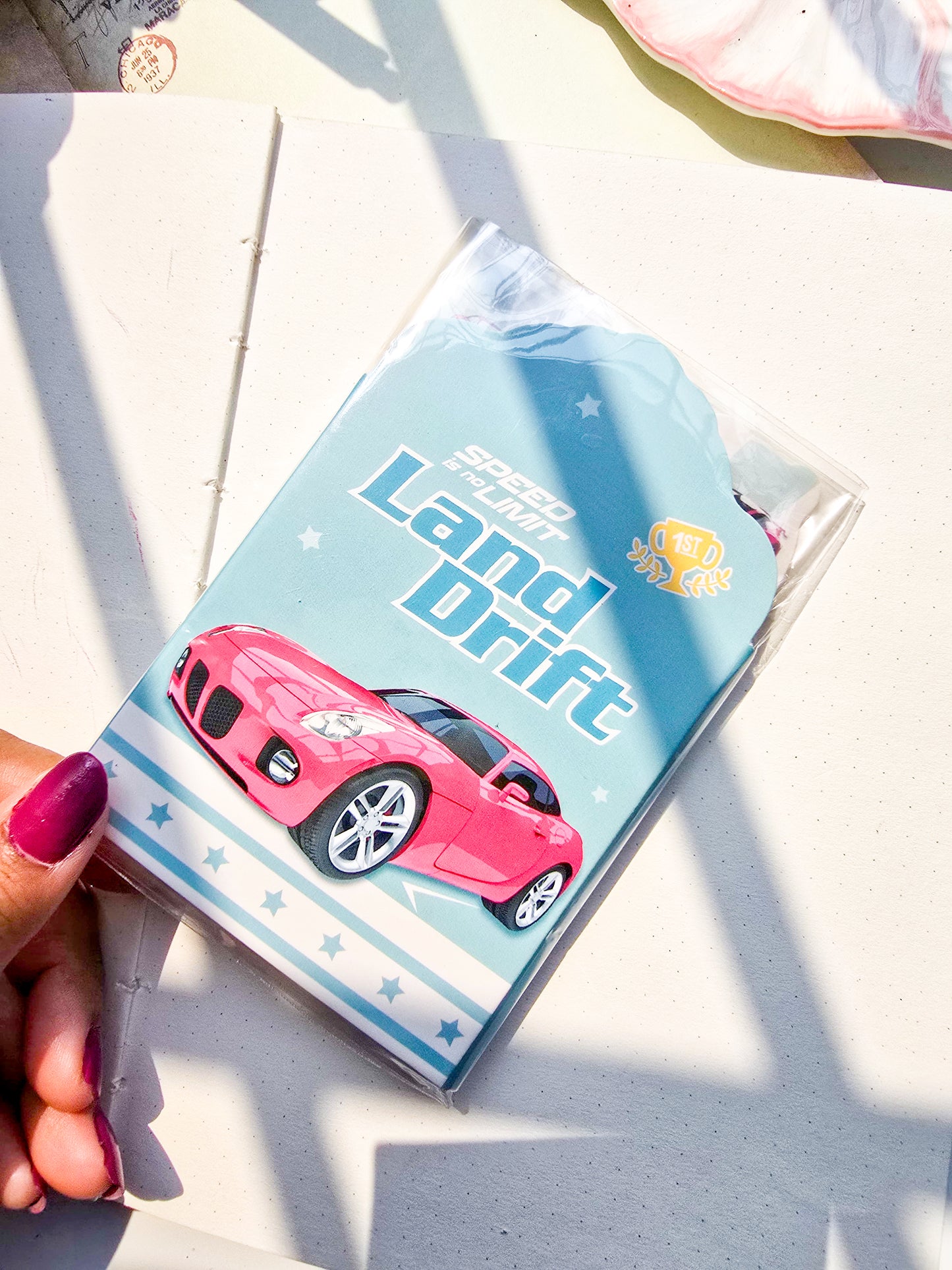 Z4-007 |Kawaii sticky note | Speed is not Limit Land Drift