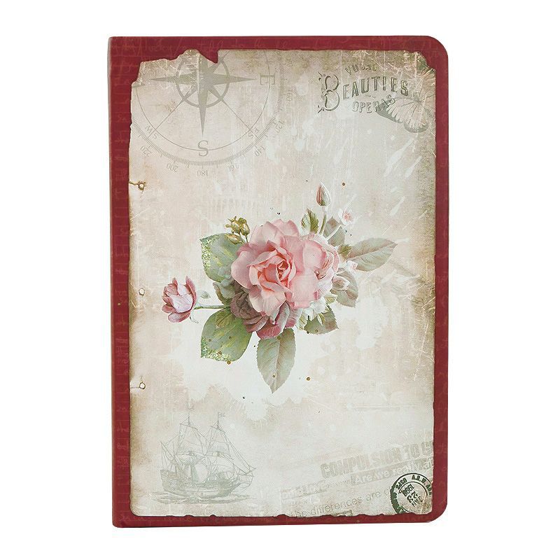 Nb32k8503bll C|  Vintage flower  Vintage Notebook 133*180mm Diary