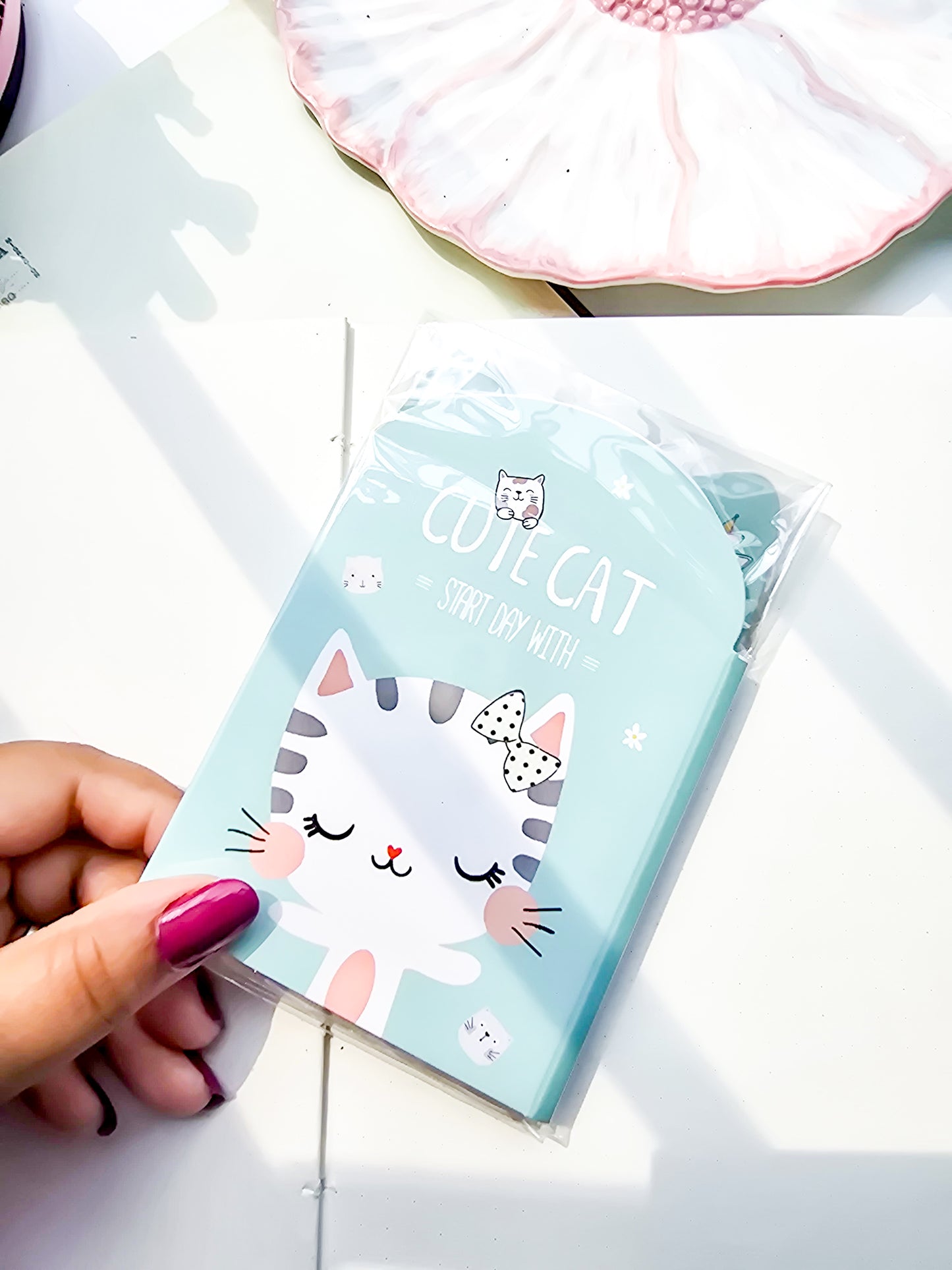 Z4-004 |Kawaii sticky note| MEOW with LOVE