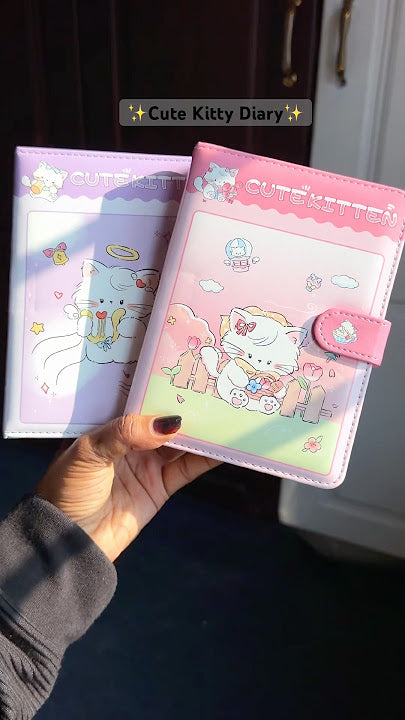 Jgpb361124 ||rf| Kawaii Magnetic Soft Fluffy Cover Diary Notebook | 12.8*18.6 cm |