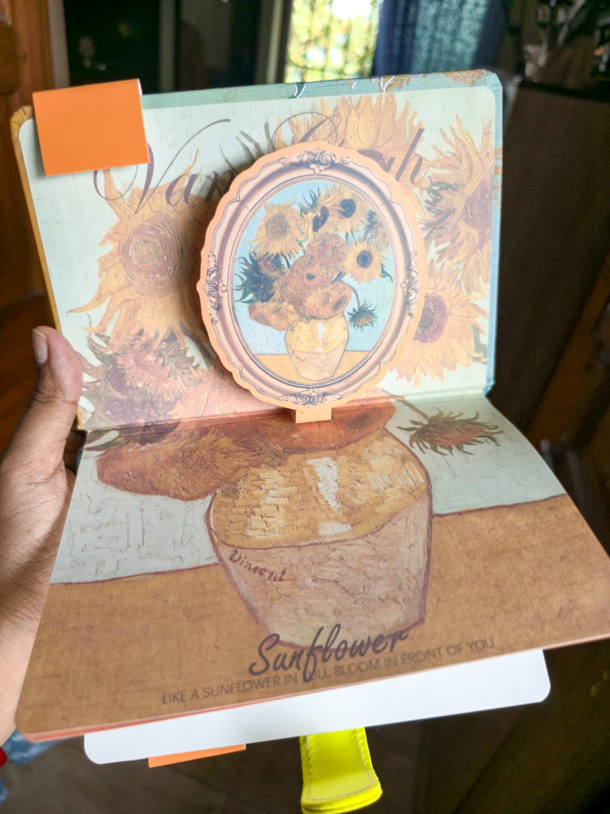 S01047-1 | Van Gogh Floral Theme Notebook | 130×180mm