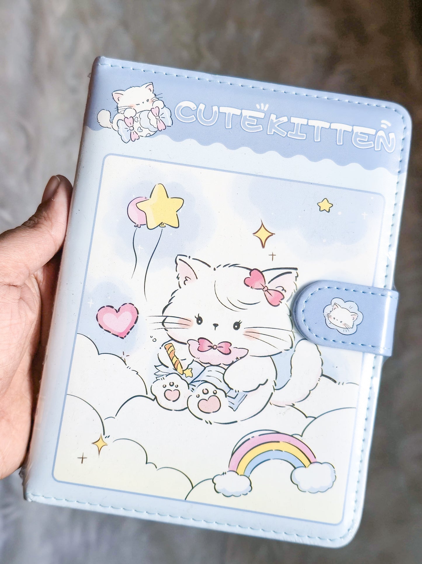Jgpb361124 ||rf| Kawaii Magnetic Soft Fluffy Cover Diary Notebook | 12.8*18.6 cm |
