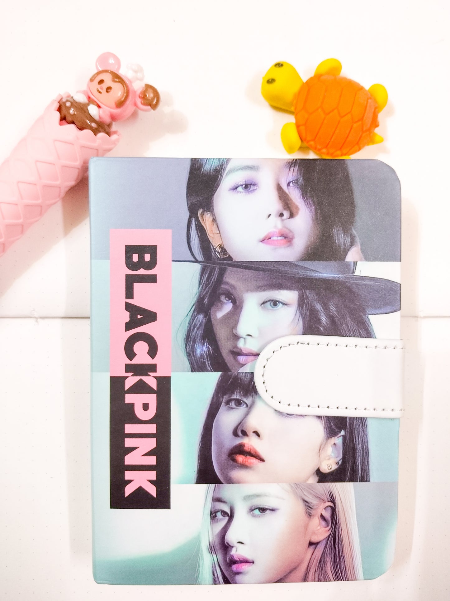 Black Pink Note Book | A6 Diary Ruled 160 Pages |