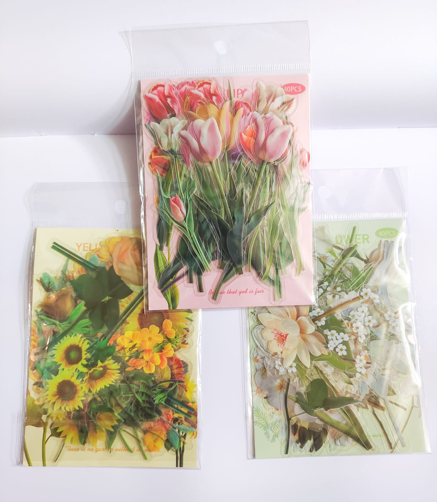 B70|G-3| Pet Floral Sticker | 40PCS