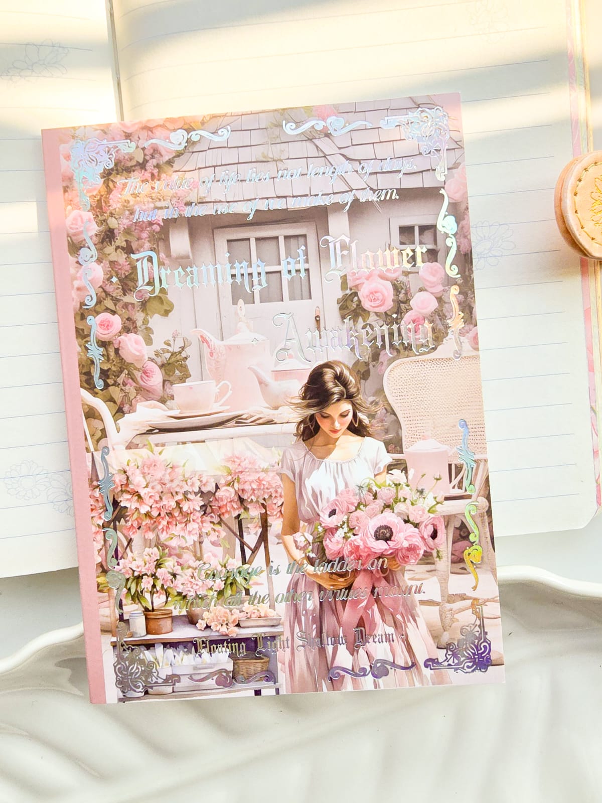 DSB-5391 |G-6| Tha Glimmering Glade Kawaii Sticker Book | 20sheets|