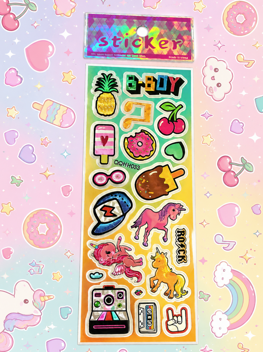 QQHH033 | Kawaii Stickers Set For Kids |