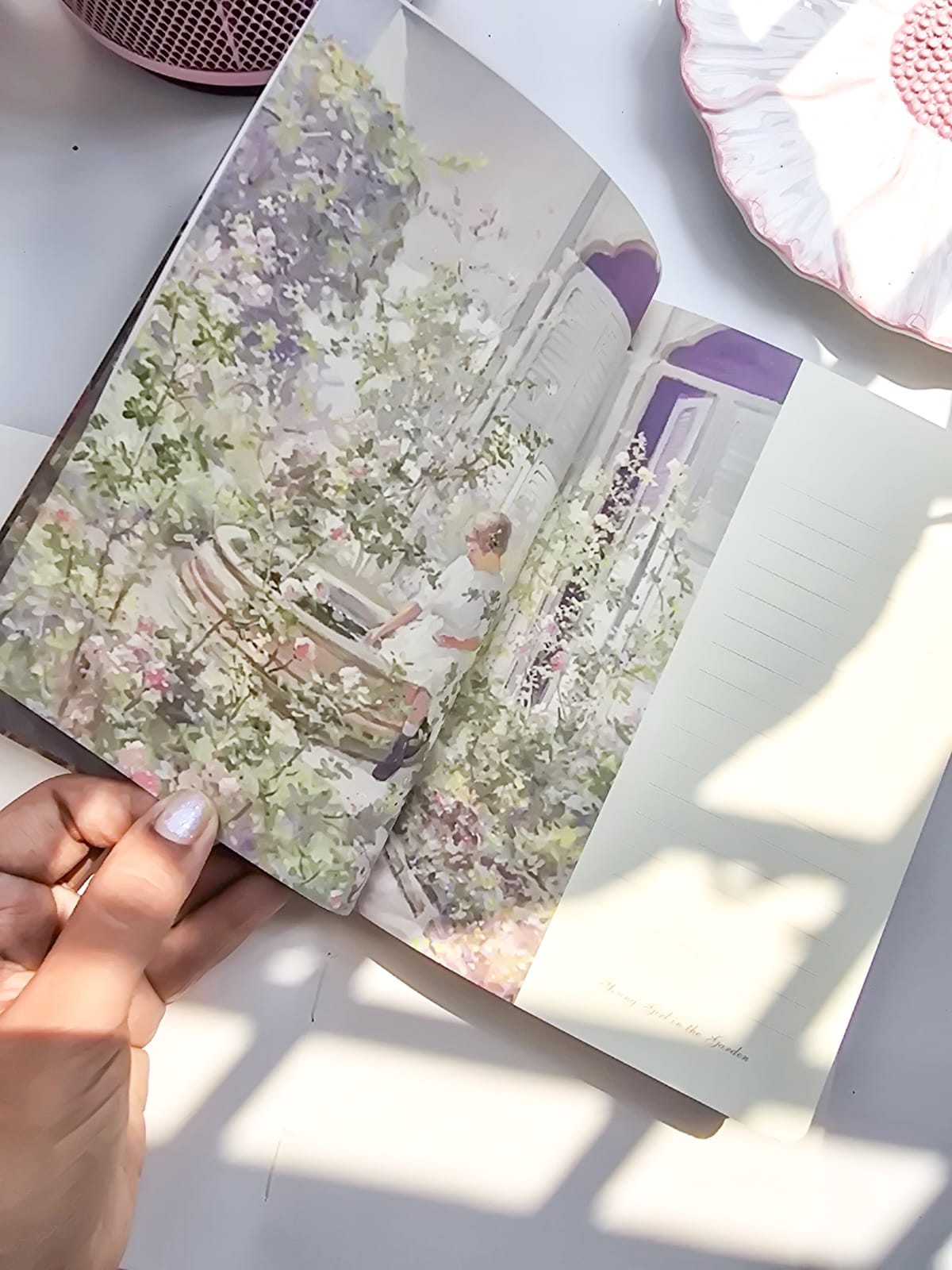 JZA5128 | Floral Art Journal Vintage Notebook | A5 |