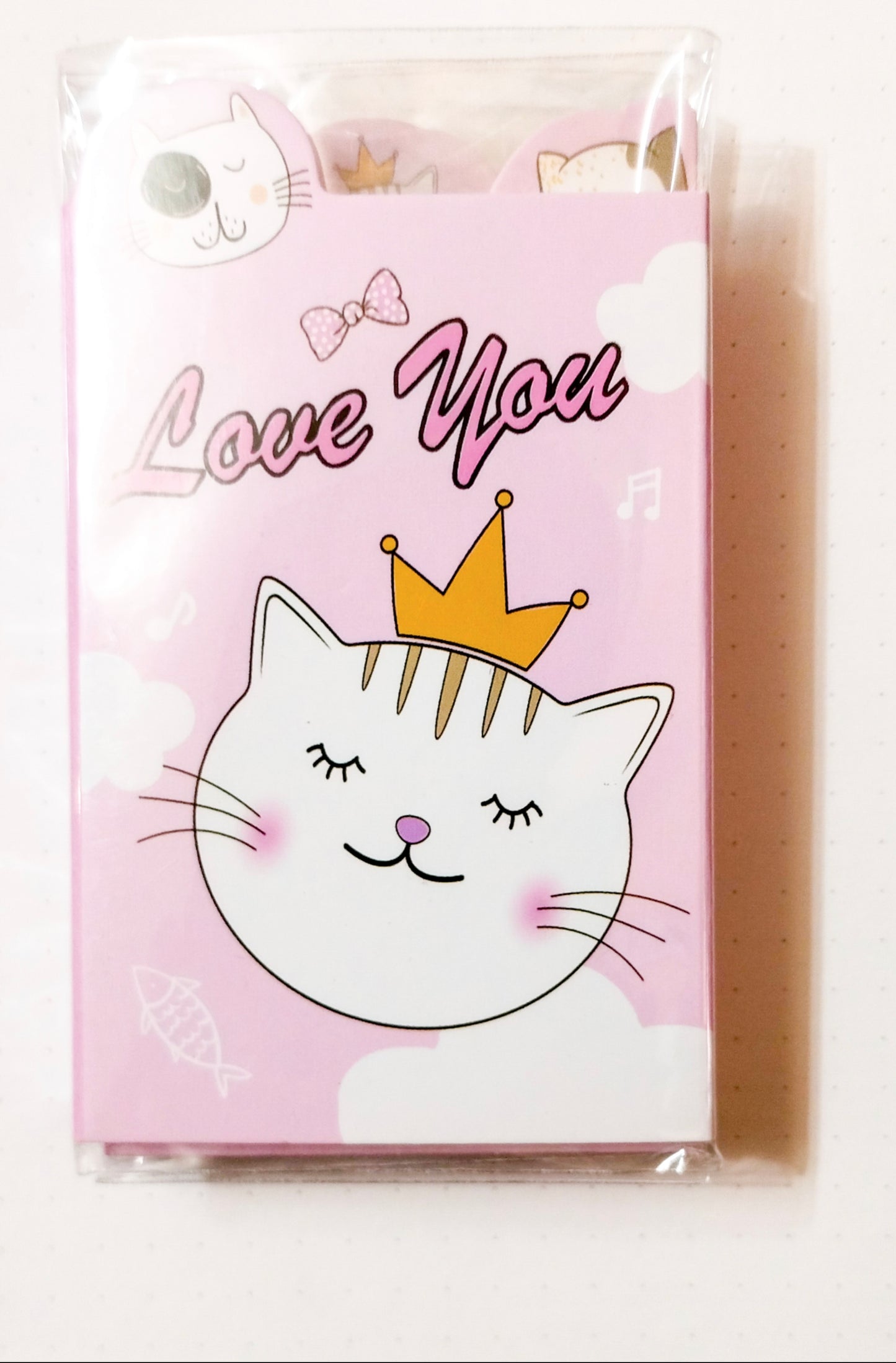 Z6-005 | Cute Cat Start Day With Kawaii Sticky Notes |