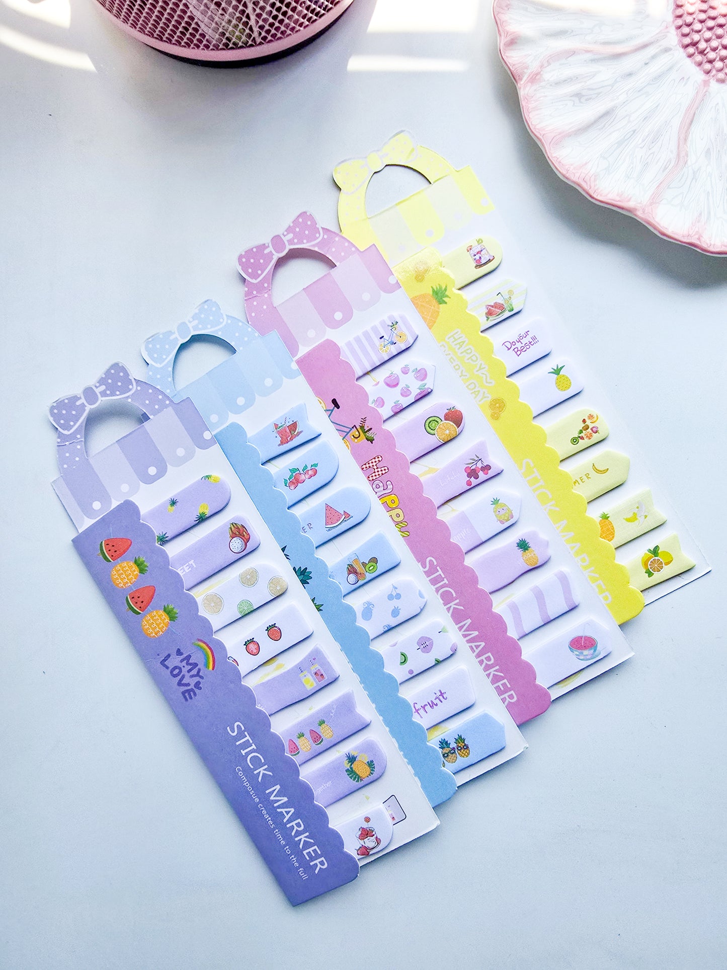 N6-004|Kawaii sticky notes| I LOVE FRUIT |