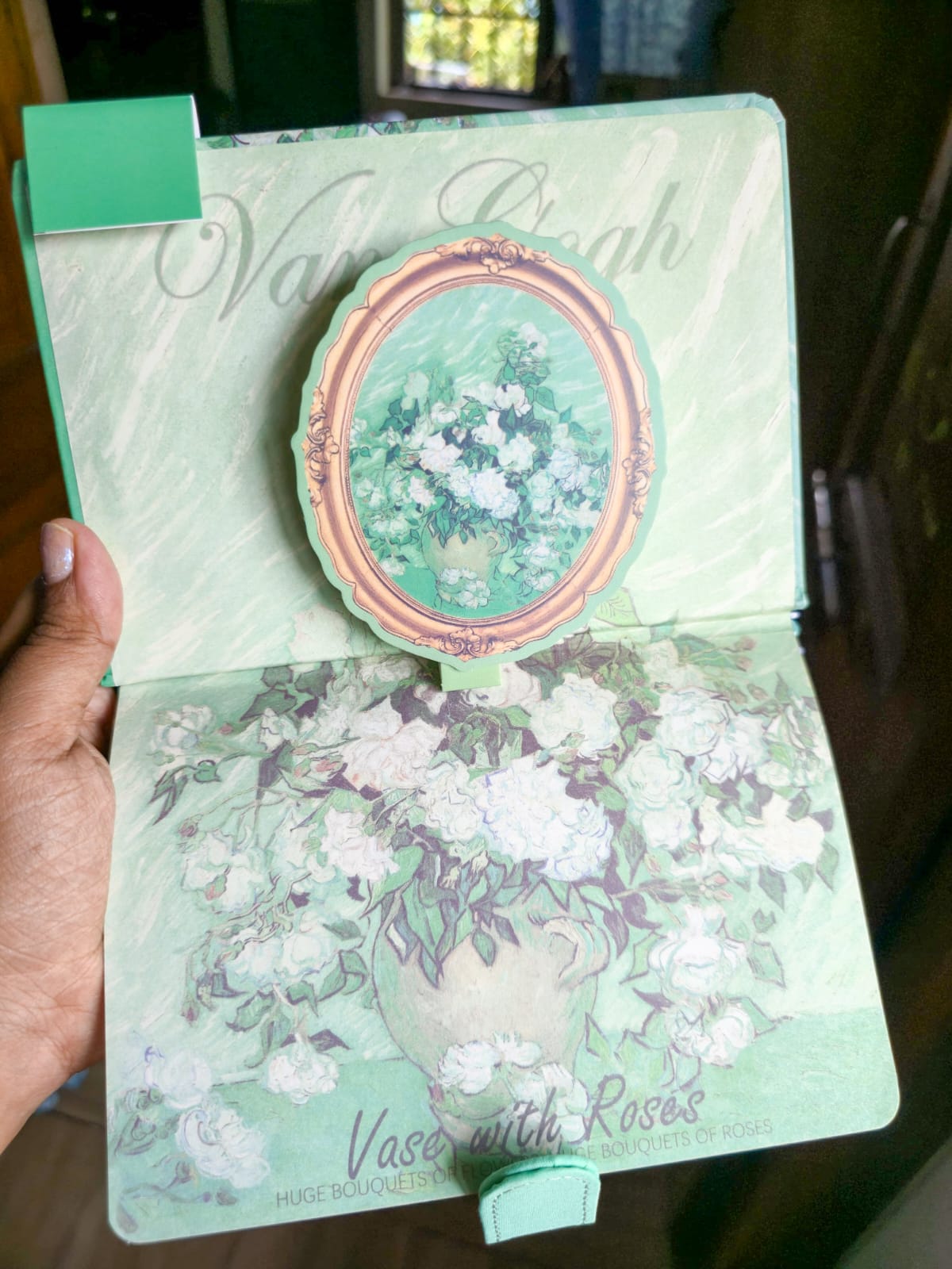 S01047-3 | Van Gogh Floral Theme Notebook | 130×180mm
