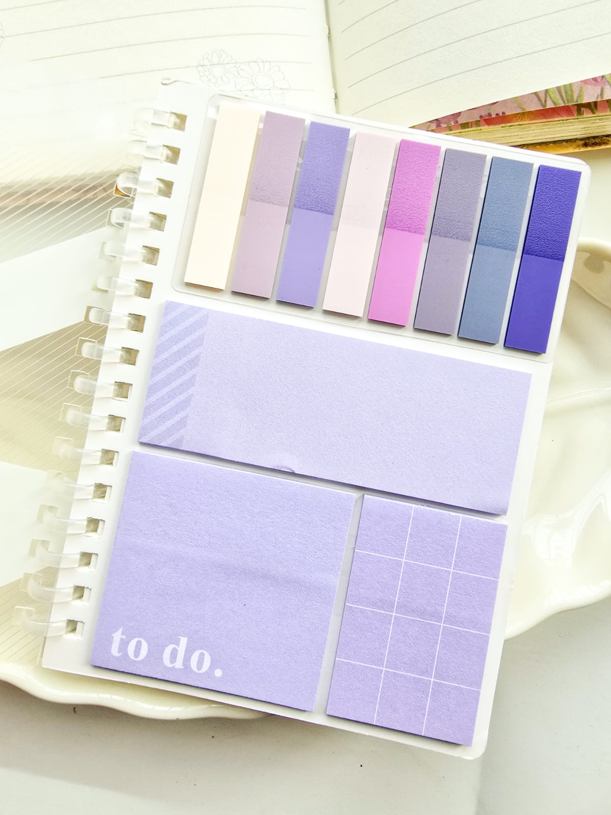 SN-18 | Pocket Planner A6 Note Book With Sticky Notes |