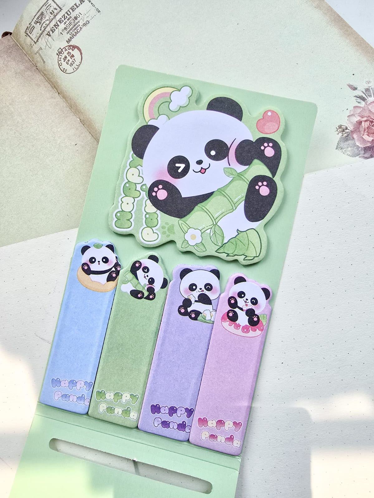N7-012 | Kawaii Sticky Notes| Stick Collection Time Mamo
