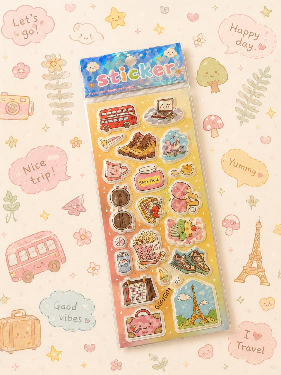 QQHH052 | Kawaii Stickers Set For Kids |