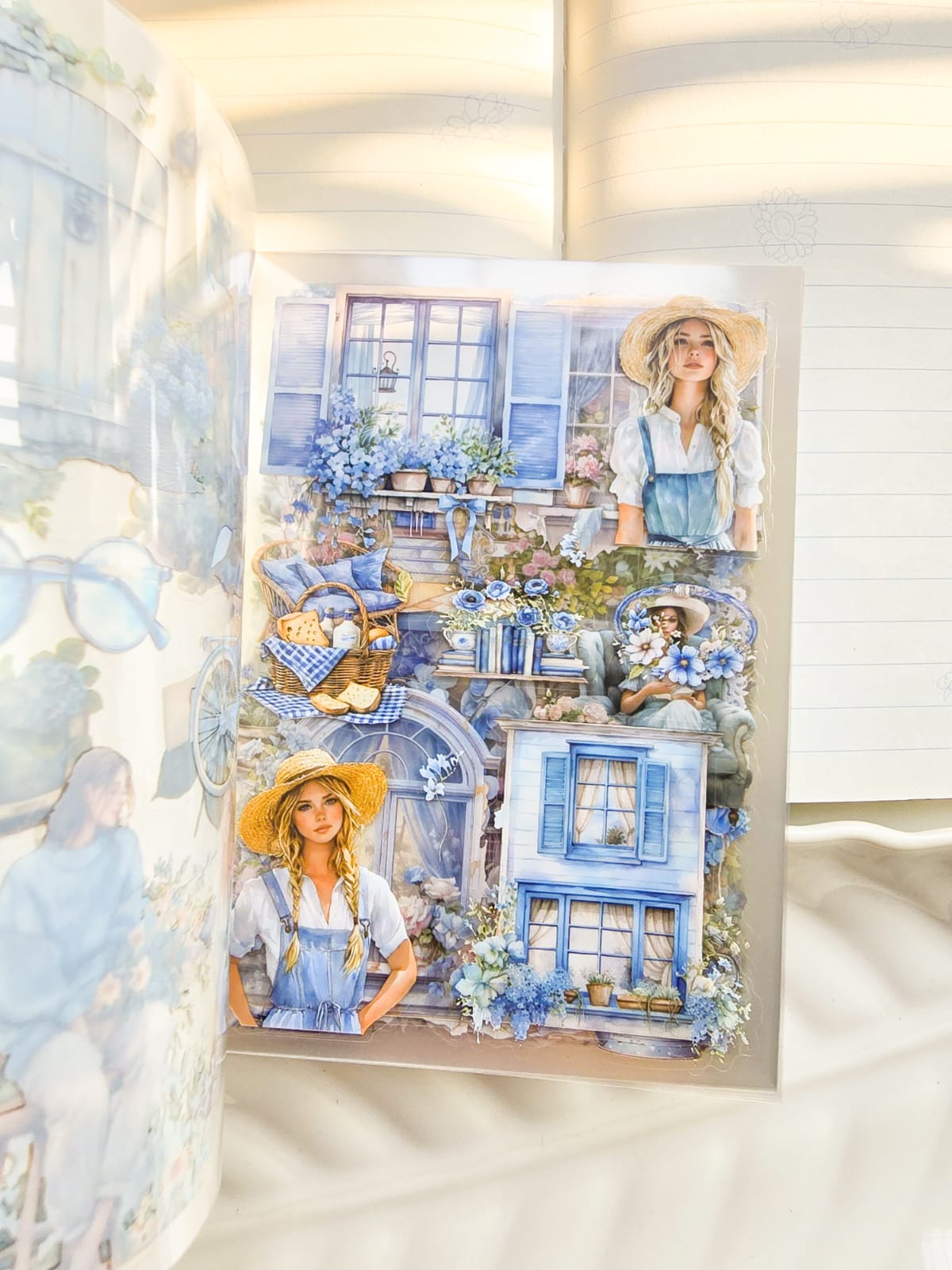 DSB-5392|G-6| Tha Starlit Gateway Kawaii Sticker Book | 20sheets|