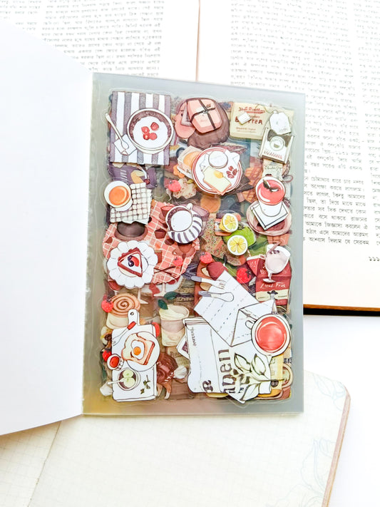 TMSZ-401 | Sweet Dream In The Journal PET Dreamland Sticker Book 20Pcs Over 300 Sticker | 150* 100mm