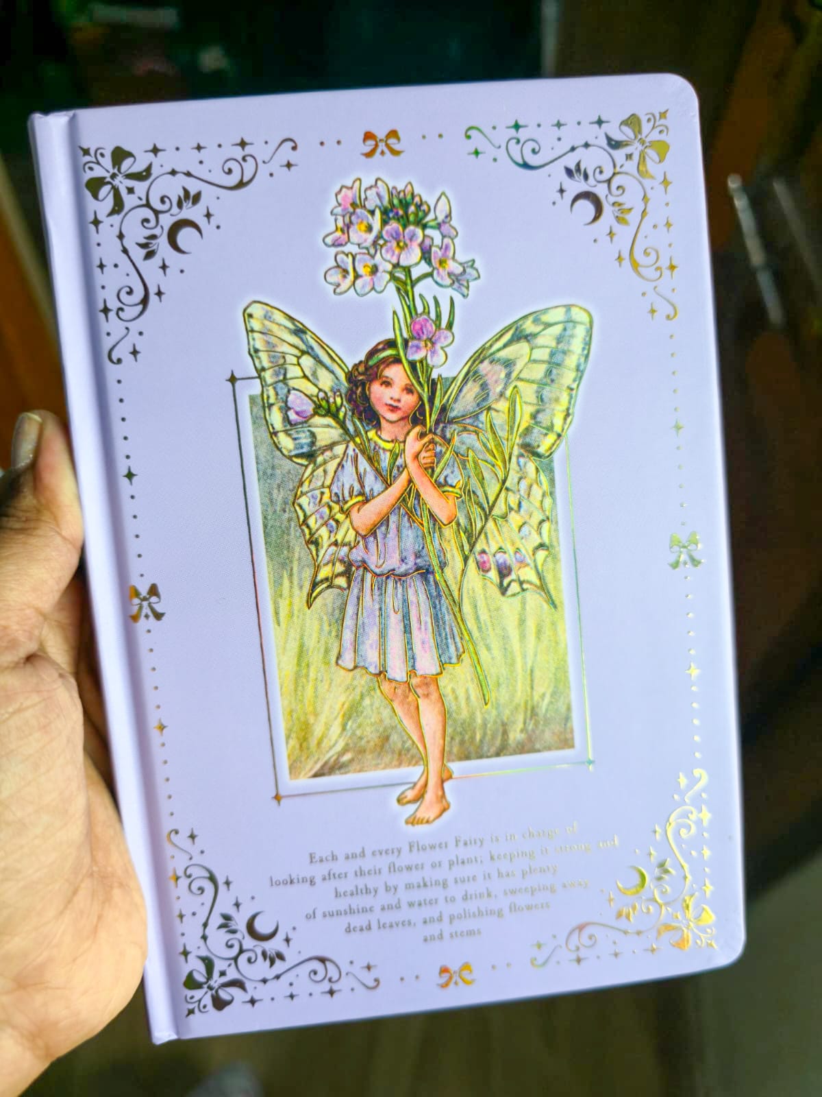 JZA5128 | Flower Fairy Premium Quality | Fairy Theme Notebook| A5 |