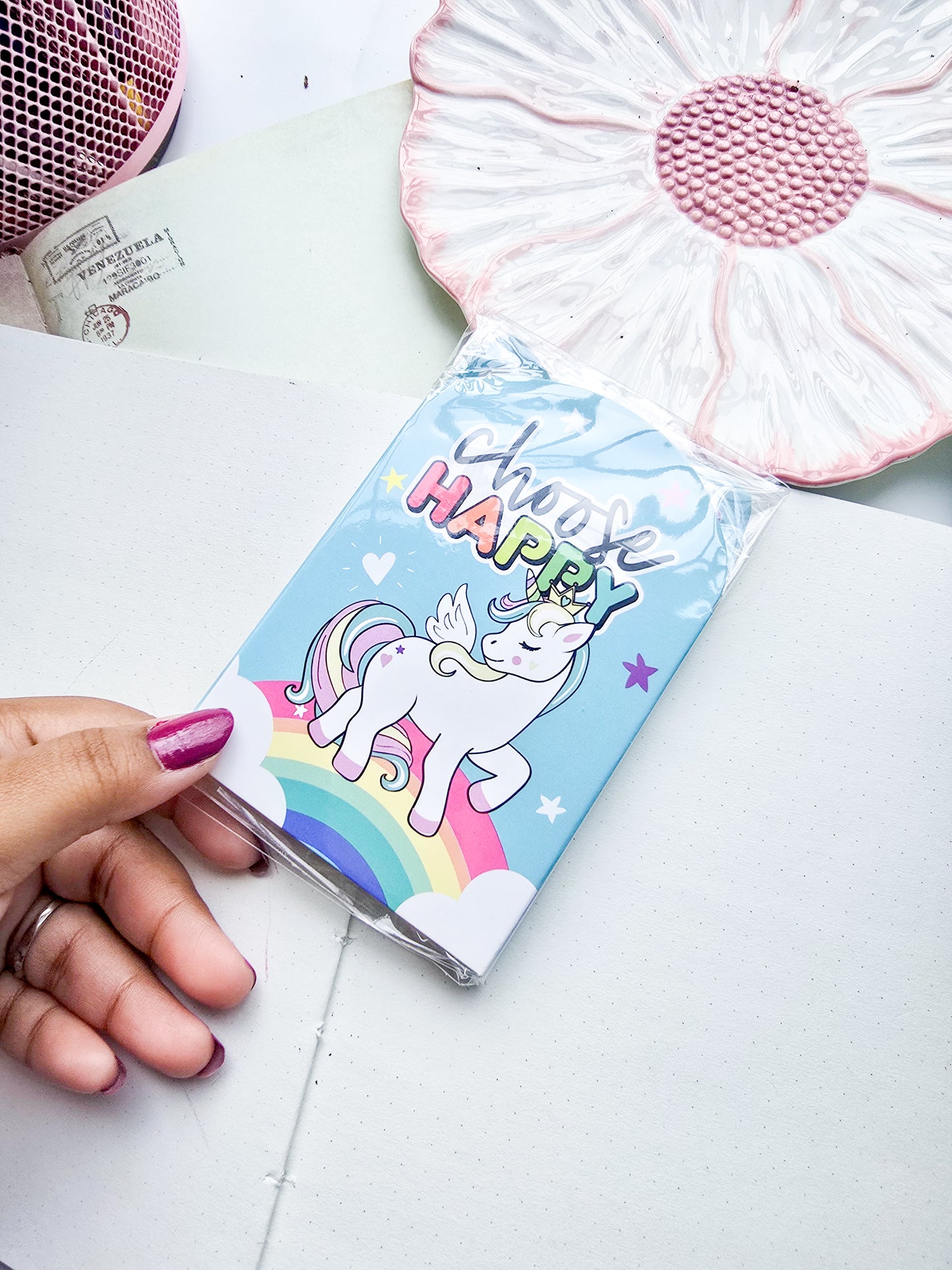 Z4-002 |Kawaii sticky note | Princess Unicorn