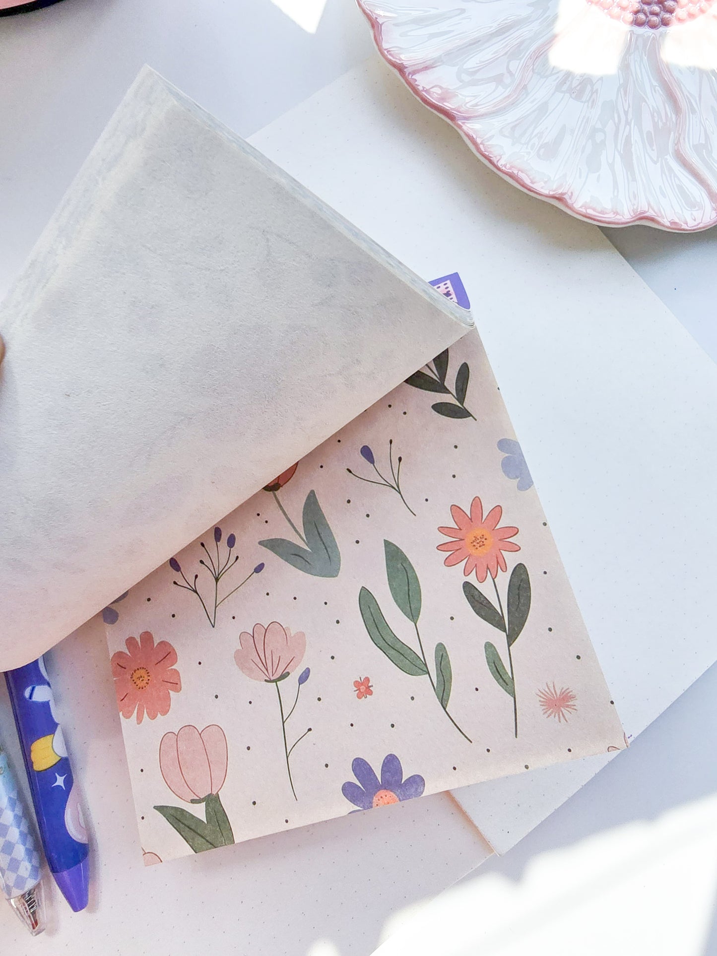 NXSG-604|G-4| Wind Bright Summer| Journal Paper| Floral Vintage Paper| Purple Theme|120*120mm 30 Pcs