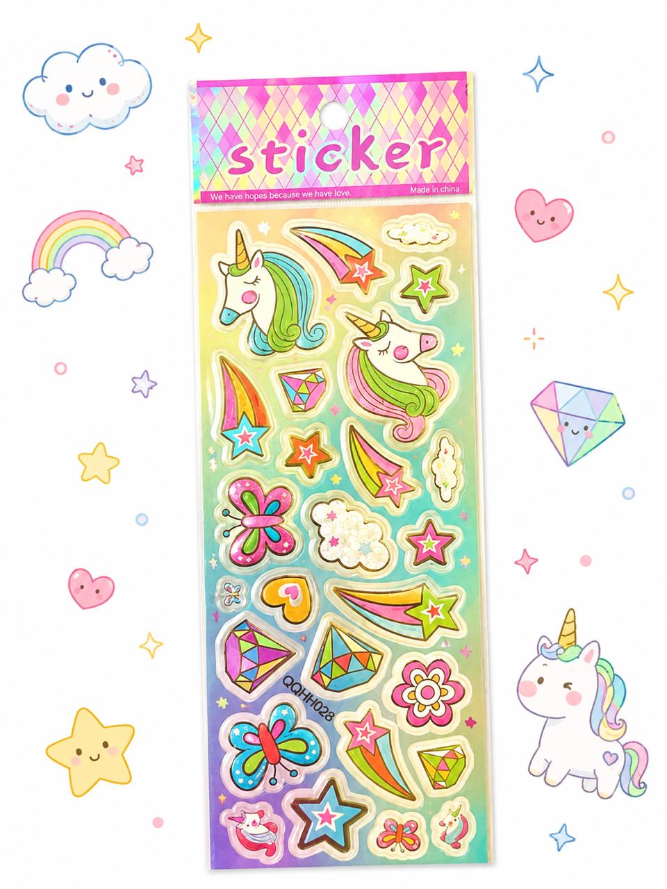 QQHH028 | Kawaii Stickers Set For Kids |
