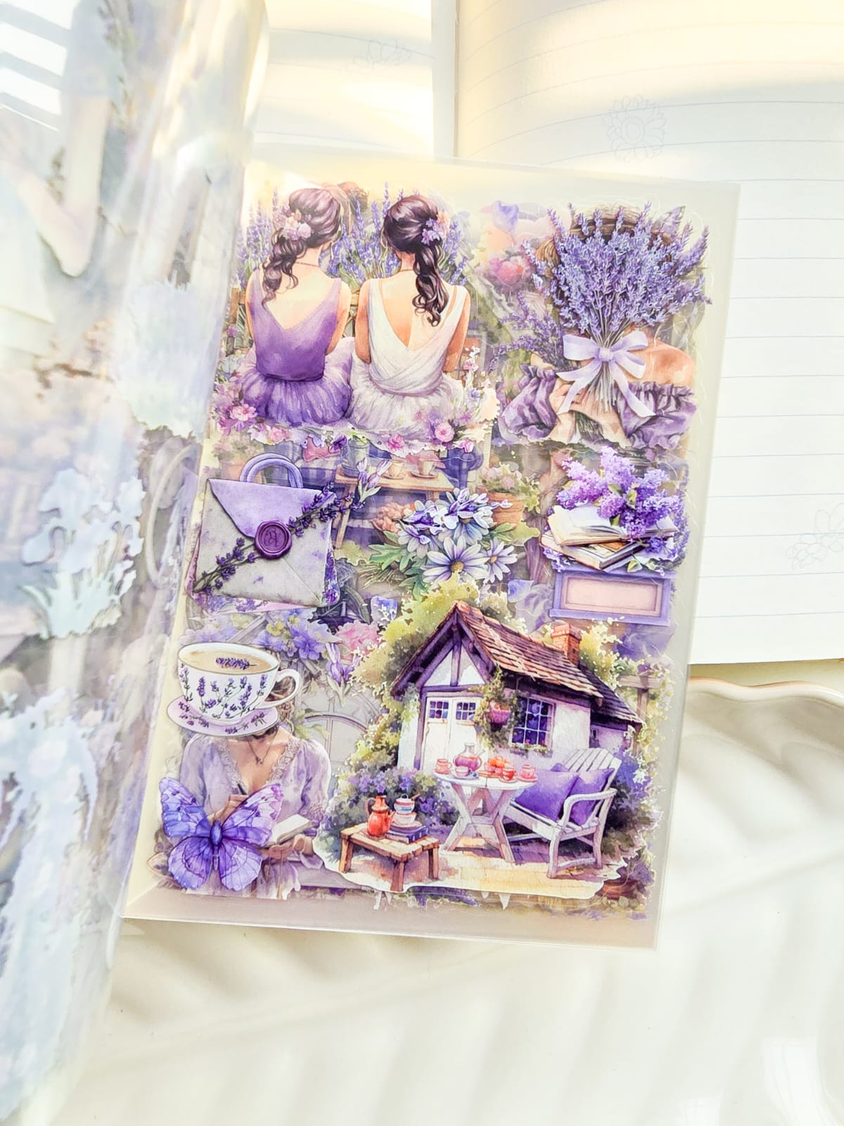 DSB-5393 |G6| Tha Whispering Woods Kawaii Sticker Book | 20sheets|