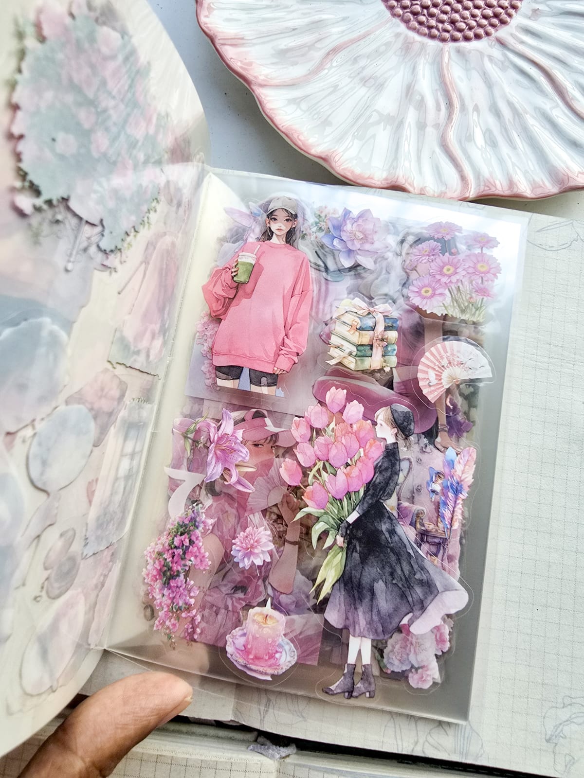 YRRH -401 |  Sweet Days Sticker Books | 20 Pcs | 105*150mm |