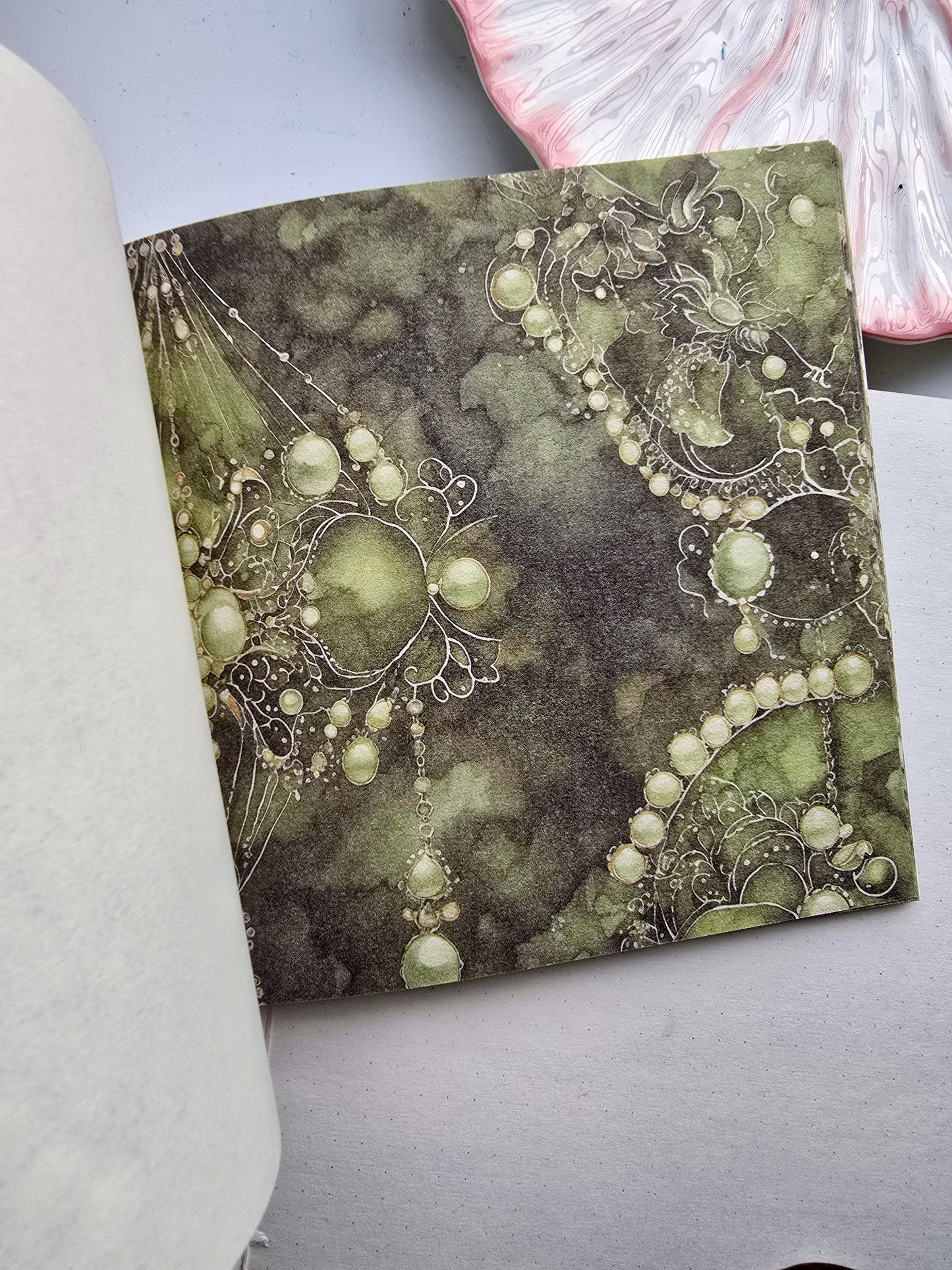 Bslm002 | Romance Of Gems | Paper Sheet | 140X140Mm | 30Pcs