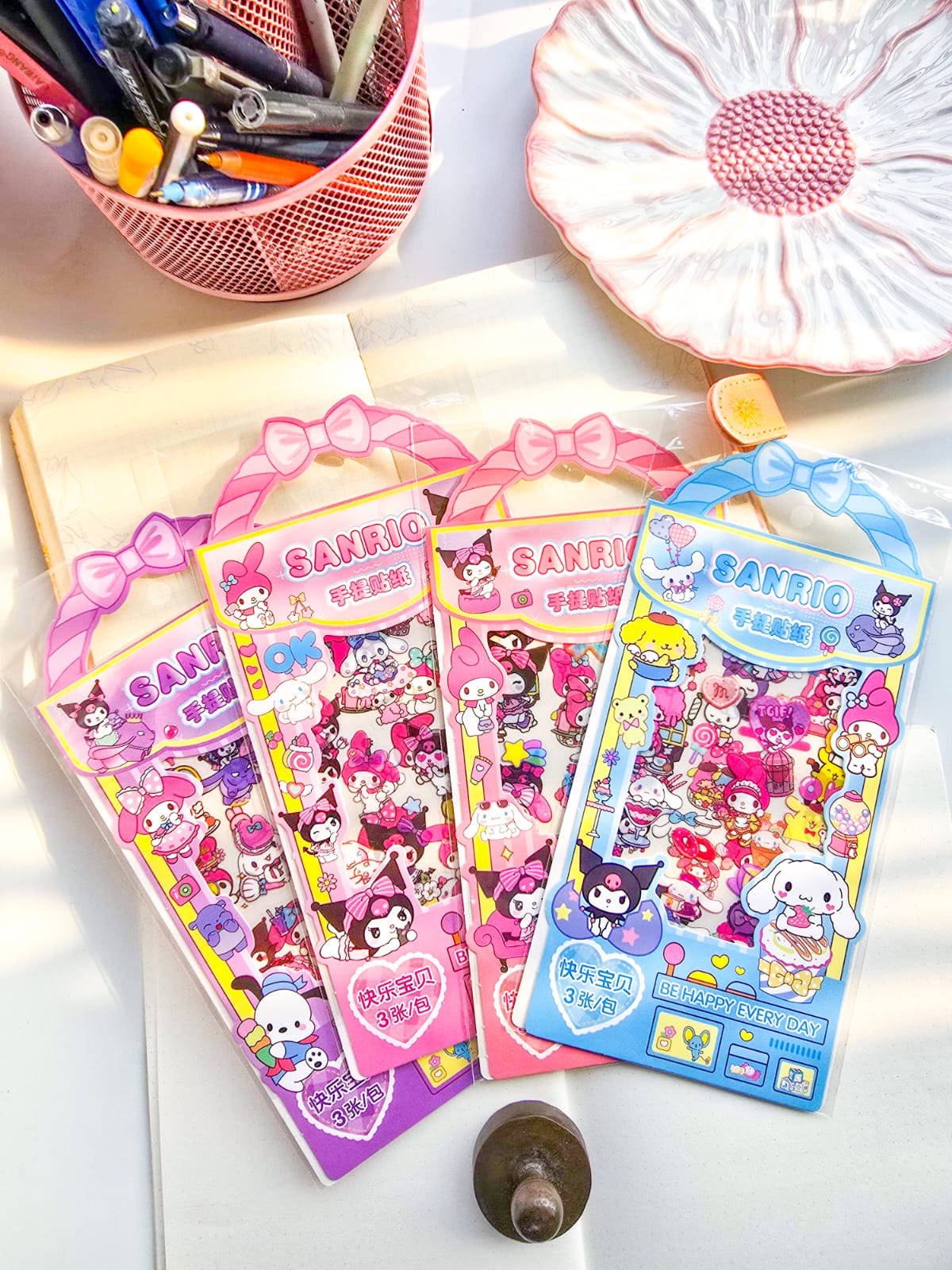 SZ/355 | SANRIO | Transparent | 3   Sheets |