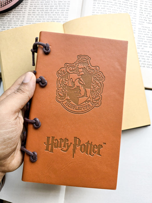 Harry Potter Inspired Ravenclaw Vintage Journal Note Book | Featuring a Textured Cover, Embossed Ravenclaw Crest, Harry Potter Logo Number of Pages in the Notebook is 113