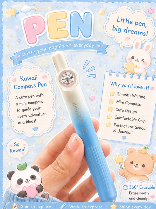 Languo Dodoo Compass Pen Blue