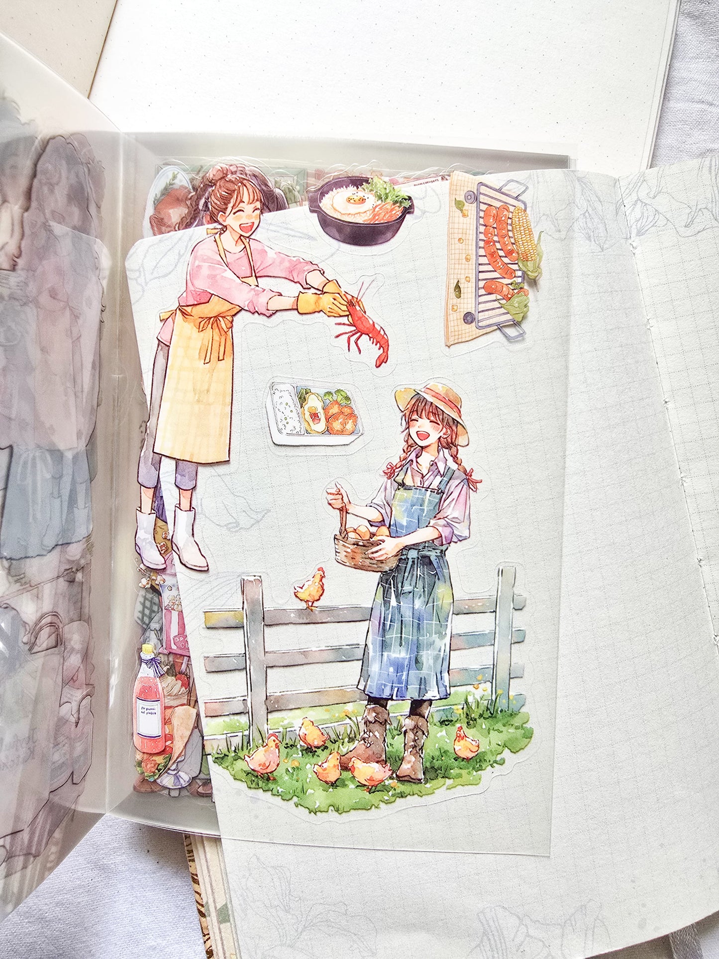 ZZPF2.0-404 | Happy Moments PET Featuring Cozy Daily Life Scenes Like Baking And Cooking |
