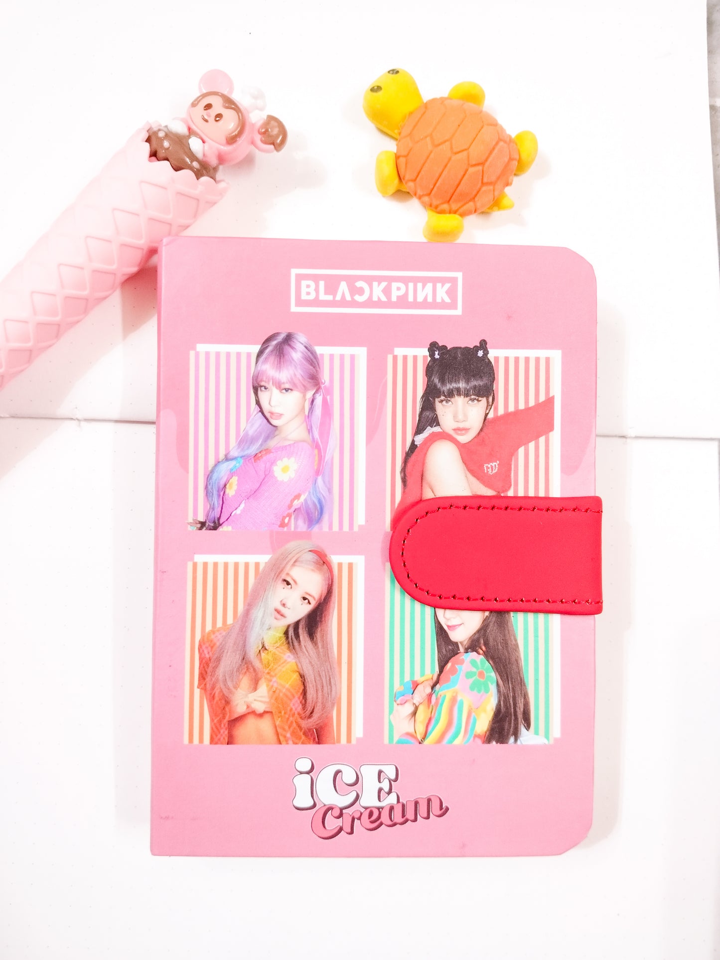 Black Pink Note Book | A6 Diary Ruled 160 Pages |