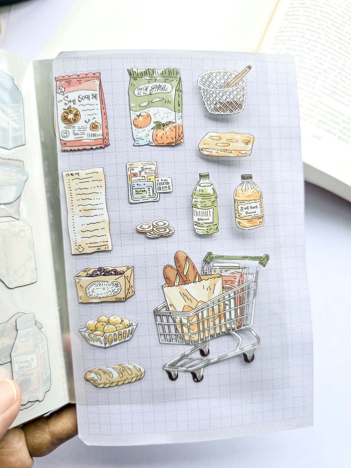 YXFW-404 | Mint Chronicle  | PET | Sticker Book Over 200 Stickers | 150* 100mm