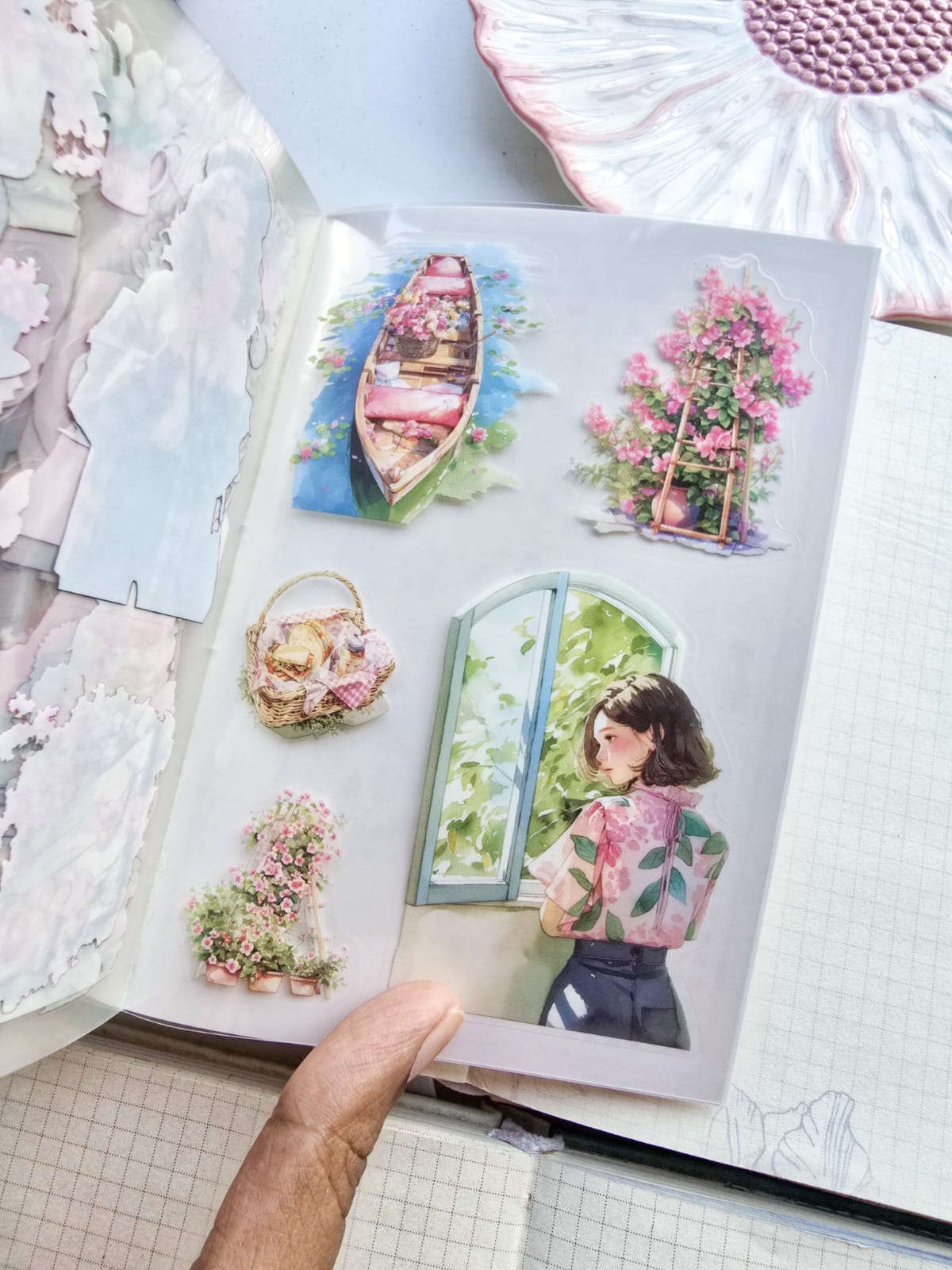 YRRH -401 |  Sweet Days Sticker Books | 20 Pcs | 105*150mm |