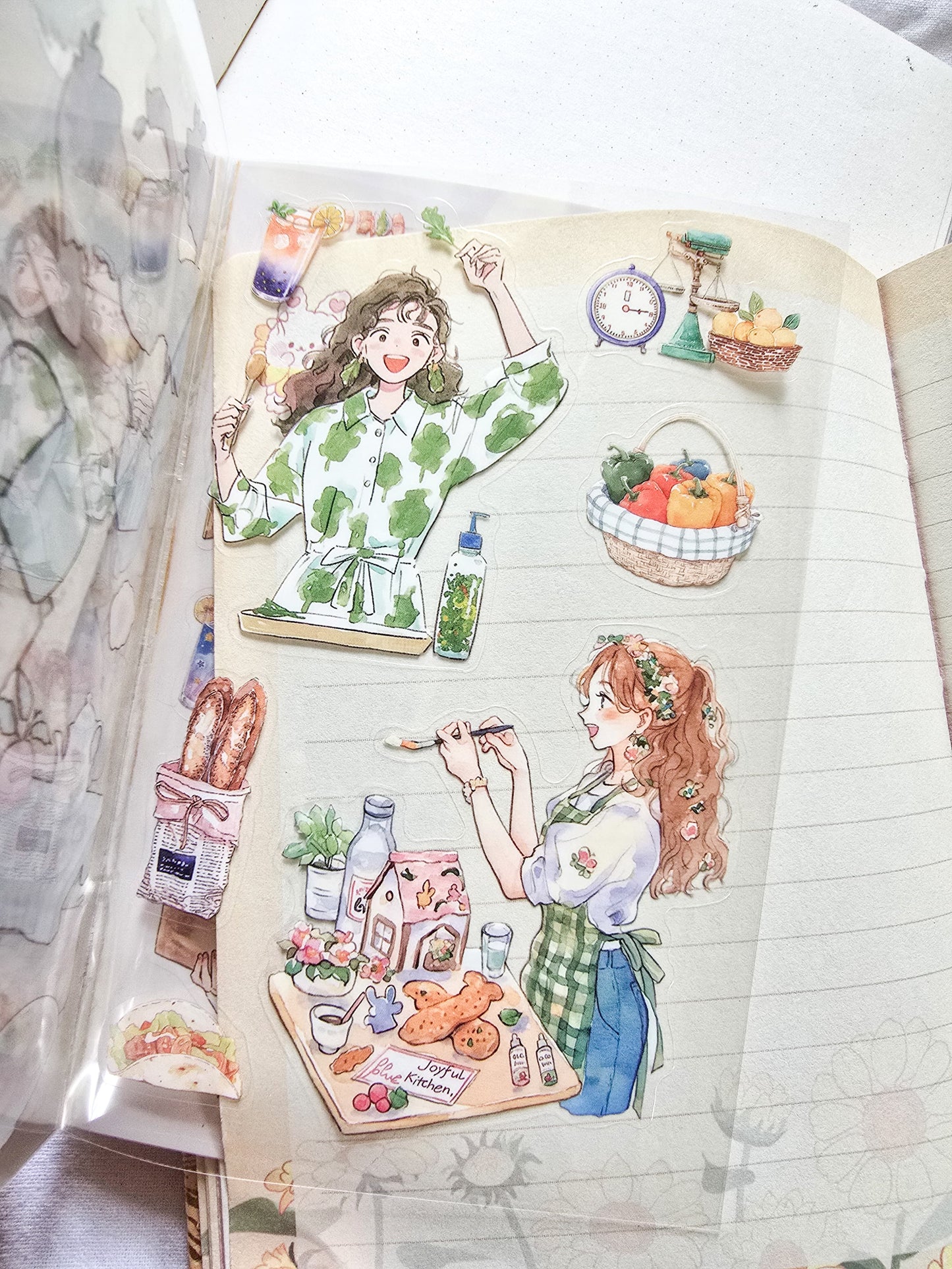 ZZPF2.0-404 | Happy Moments PET Featuring Cozy Daily Life Scenes Like Baking And Cooking |
