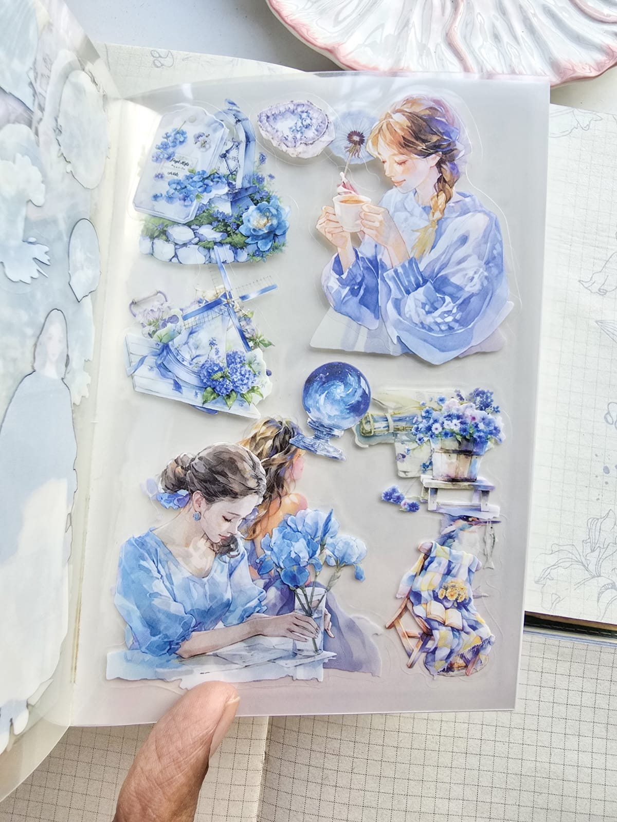 YRRH -402 |Island  Sweet Days Sticker Books | 20 Pcs | 105*150mm |