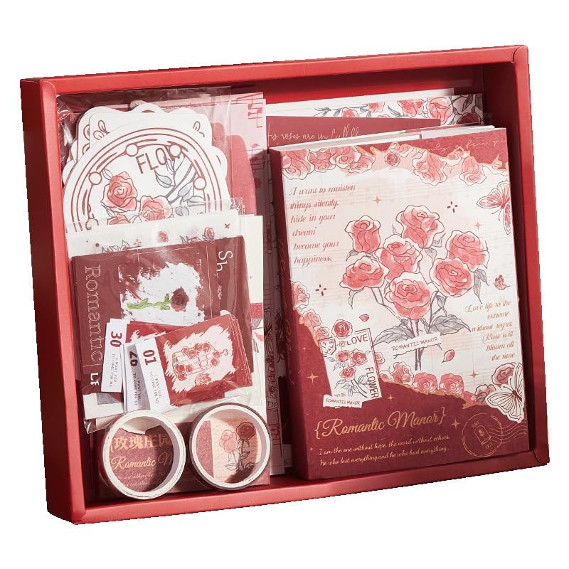 KQ22551-RM |RE |Journal kit | Journal Paper, Ruled Notebook,Journal, Stickers Combo