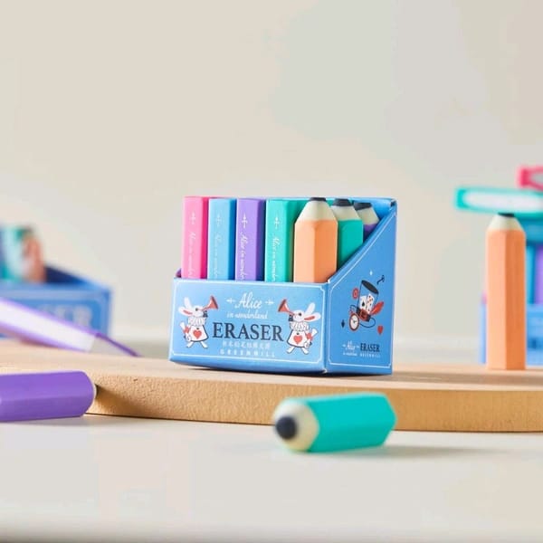 ER-5201  | Mini Book pencil Set Eraser |