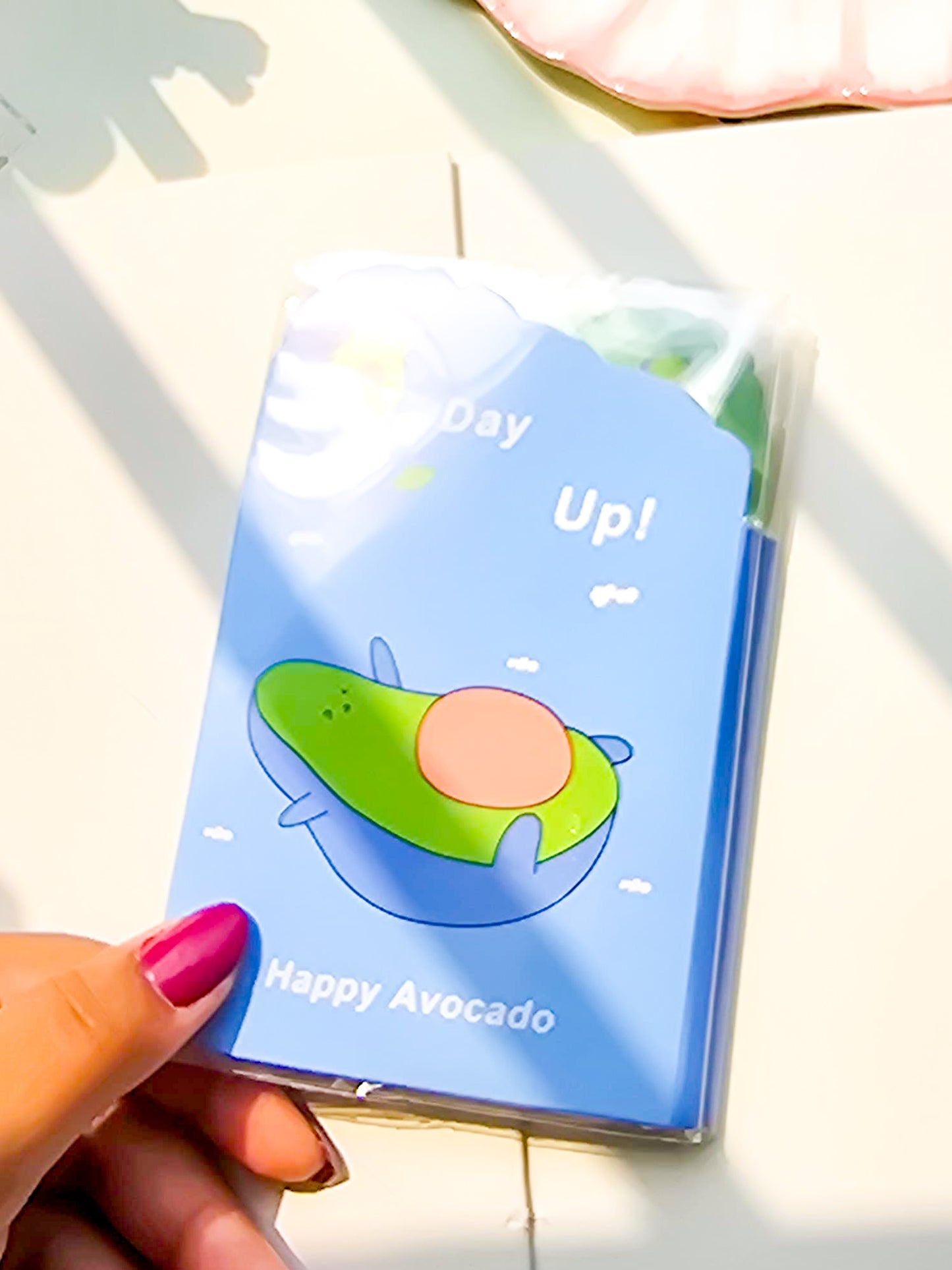 Z4-001 Avocado theme Sticky note| 13*8mm